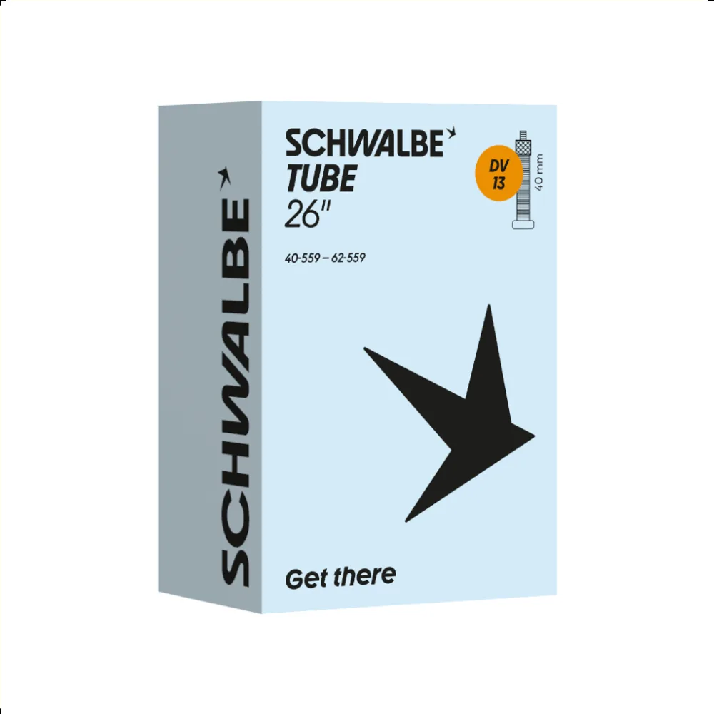 Schwalbe binnenband 26x1.50-2.50 ETRTO 40/62-559, Dunlop Blitz/Holland DV13 40mm