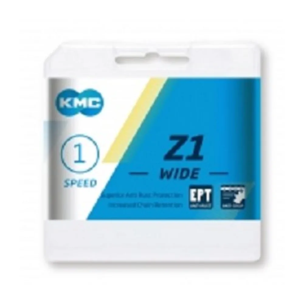 KMC Z-1X ketting EPT WIDE, 1/2x1/8, Anti roest, Single speed