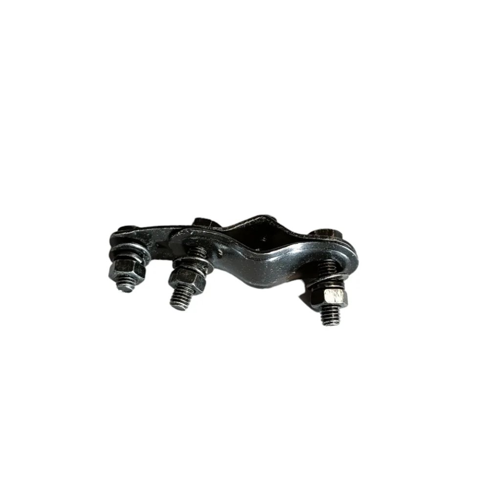 Dynamohaak zwart incl bouten en moeren