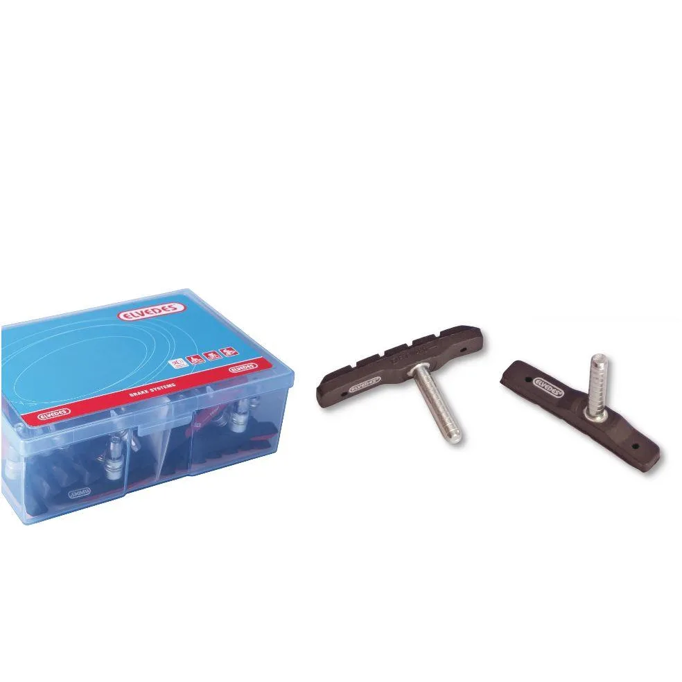 Elvedes remblokken cantilever 72mm. per 25 paar