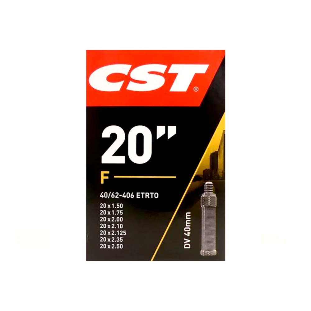 CST Binnenband 20x1,75 ETRTO 47-457, Ventiel: Dunlop Blitz/Holland 40 mm ventiel