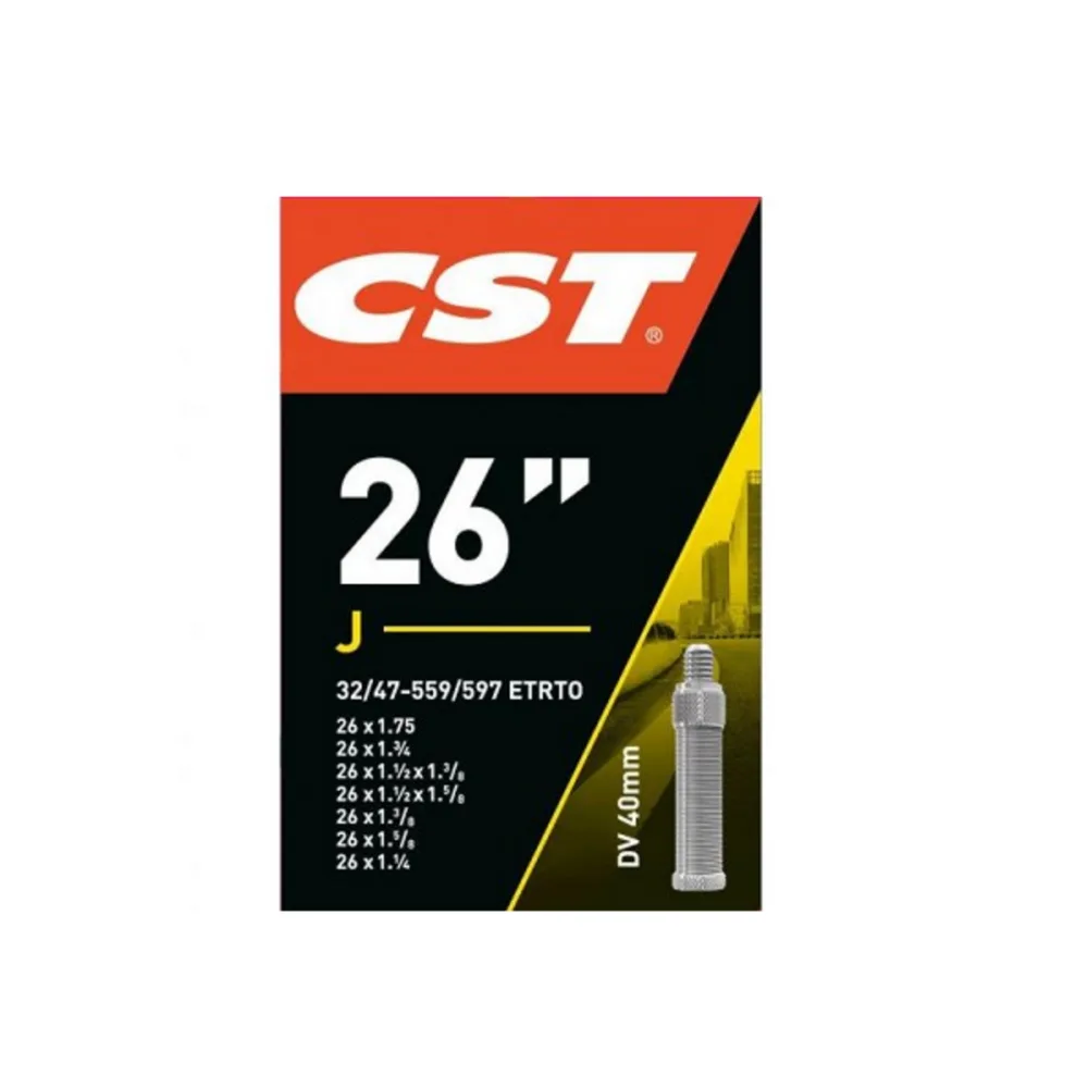 CST Binnenband 26x1 3/8 ETRTO 32/47 -559/597, Dunlop Blitz/Holland 40mm