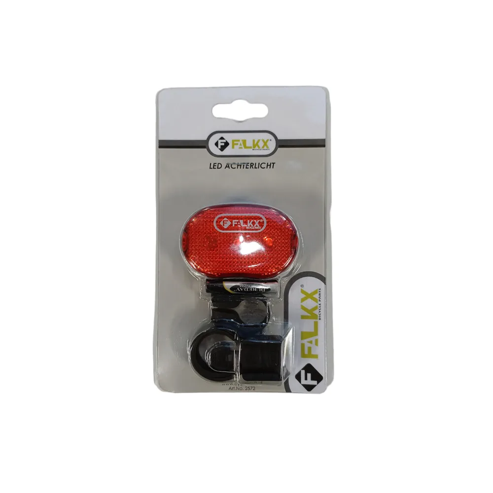 FALKX  MTB led achterlicht. Inclusief batterijen
