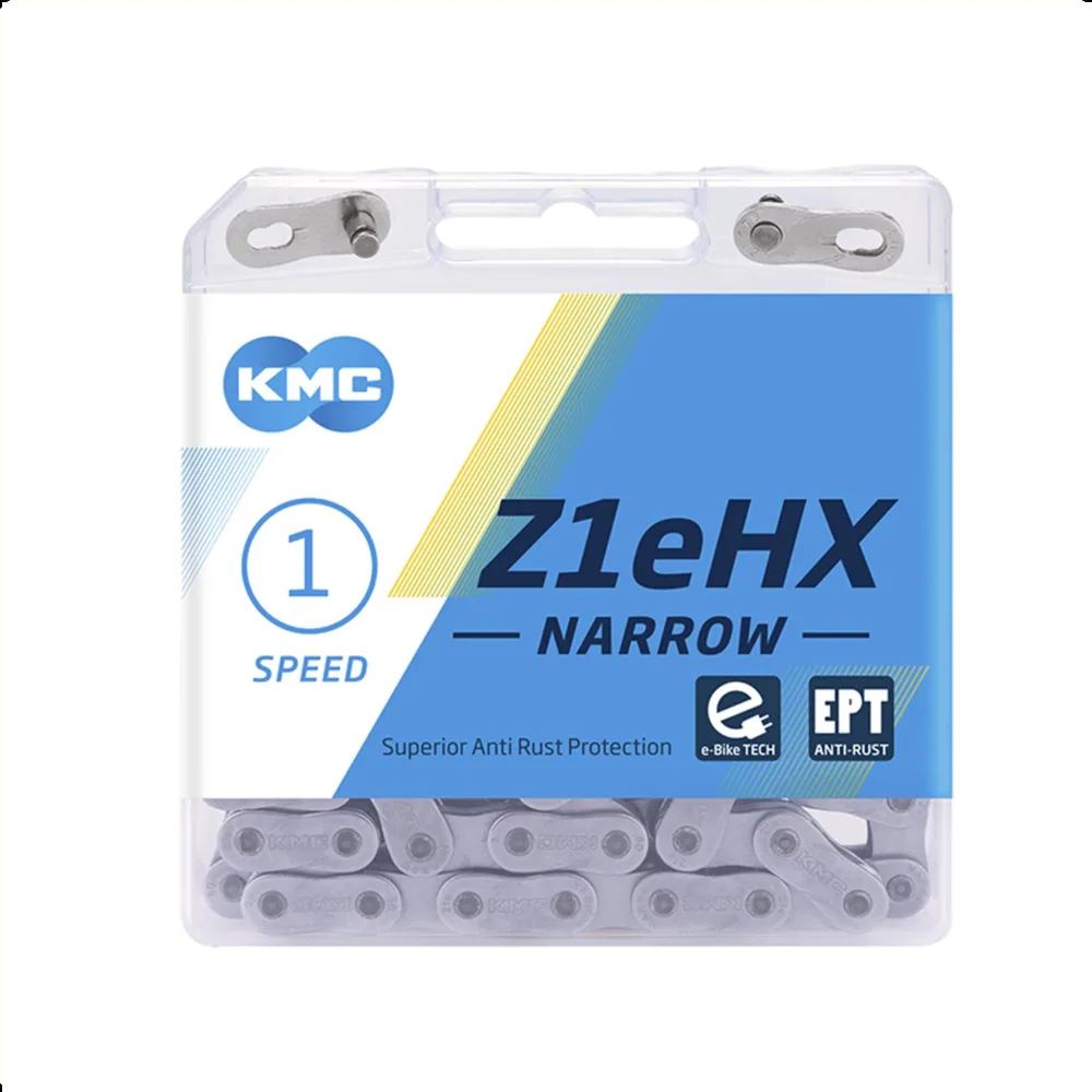 KMC Z1eHX ketting EPT smal 1/2x3/32, anti roest, 128 L single speed