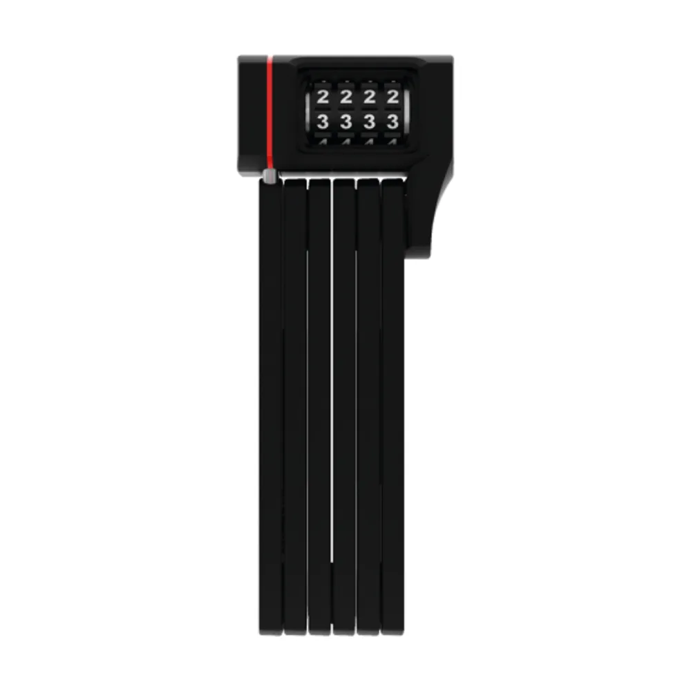 Abus Vouwslot Bordo Ugrip Combo 5700C/80 Sh (incl. slot houder) Zwart.