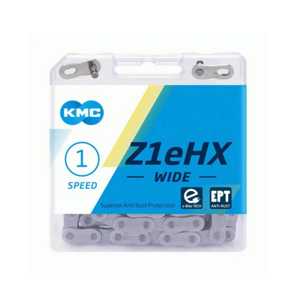 KMC Z1eHX ketting EPT wide 1/2x1/8, single speed, anti roest