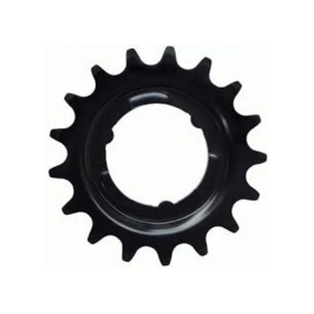 KMC tandwiel 17T Shimano, voor shimano versnellingsnaven. 1/2x3/32. gehard chromly staal, zwart