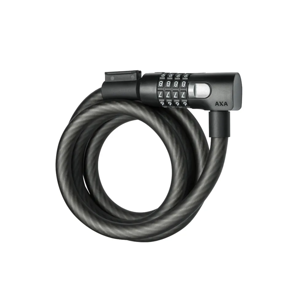 Axa Resolute C15-180 kabelslot met cijfercombinatie Zwart