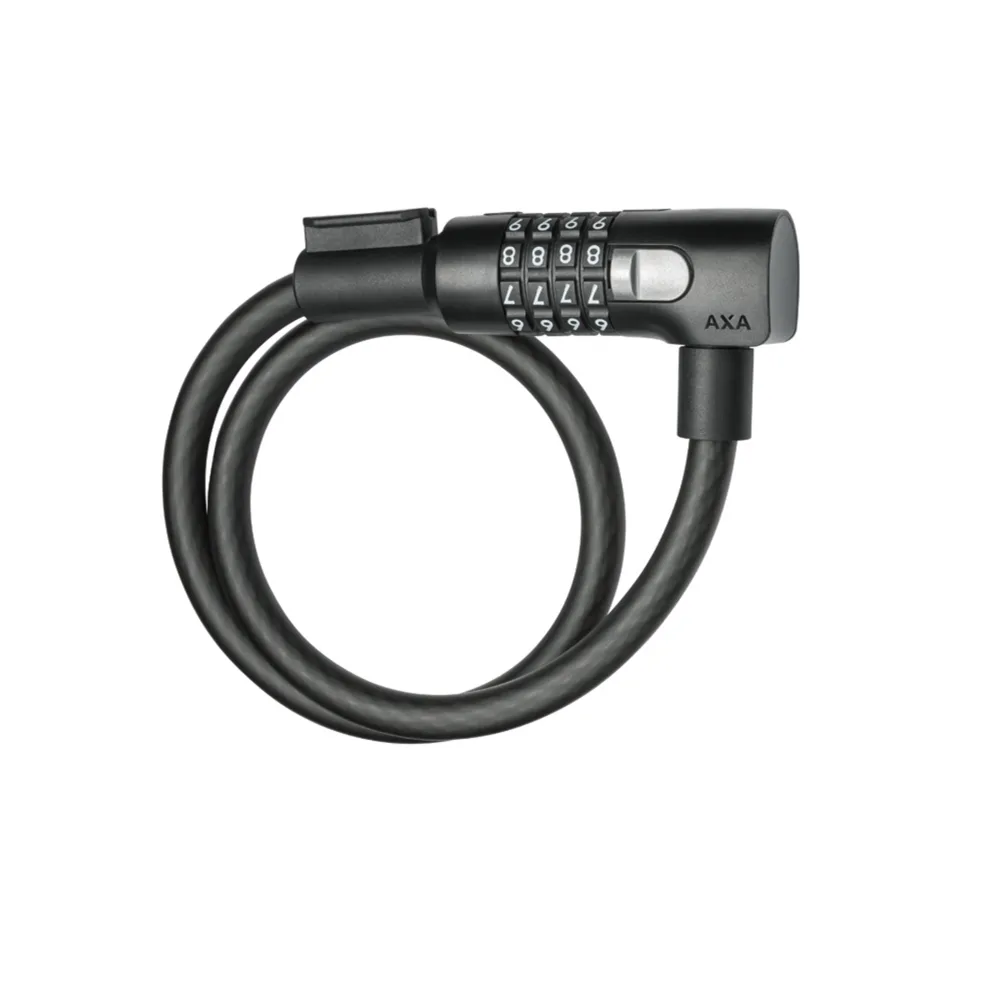 Axa Resolute C12-65 kabelslot met cijfercombinatie Zwart