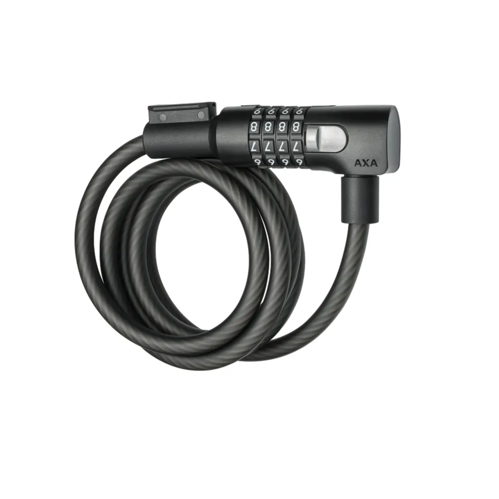 Axa Resolute C10-150 kabelslot met cijfercombinatie Zwart