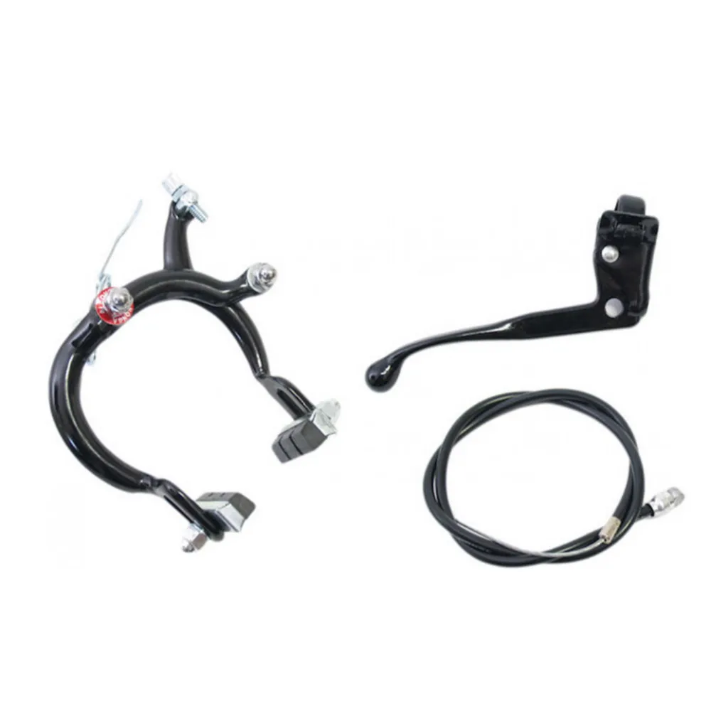 Alhonga sidepull rem set, voorzijde. zwart
