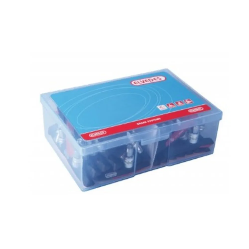 Elvedes V-brake remblokken 72mm. voor natte en droge omstandigheden. Per 25 paar