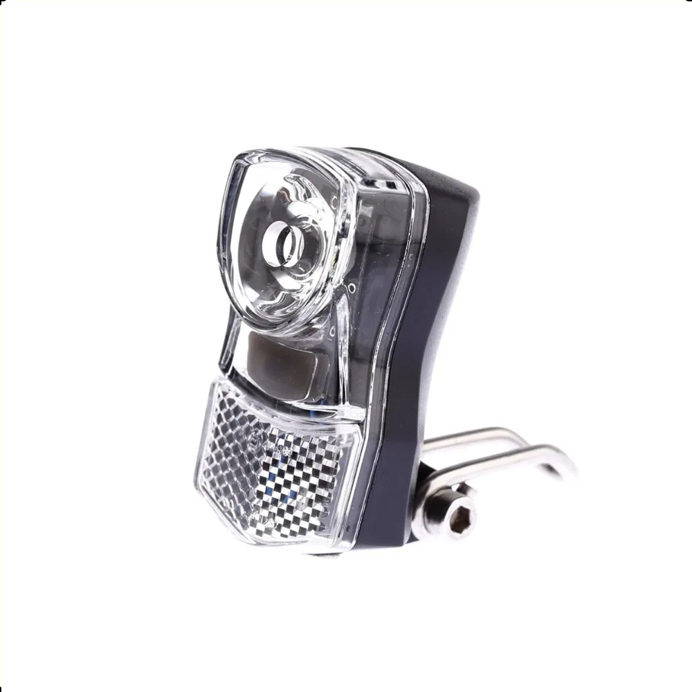 IkziLight koplamp Little 1x1W LED, chroom, met bracket Batterij