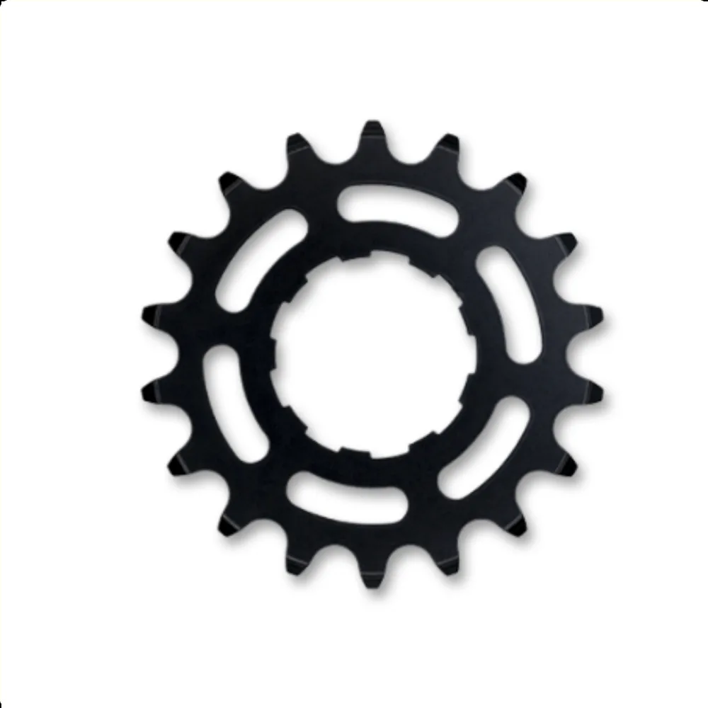 KMC tandwiel R Enviolo narrow 18T achtertandwiel. Chromoly Black 1/2x3/32.