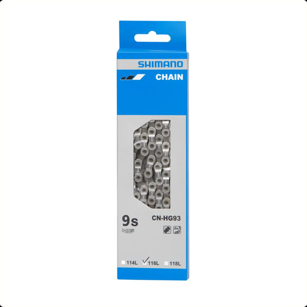 Shimano CN-HG93 ketting small 116 Links 9-speed Deore XT