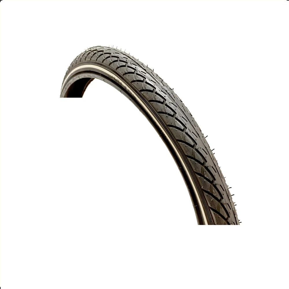 Deli buitenband,  Zwart met reflectie, 24x1.75 ETRTO 47-507