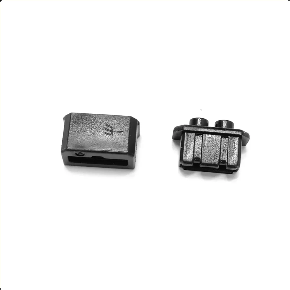 Naafdynamo stekker Shimano compatibel zwart