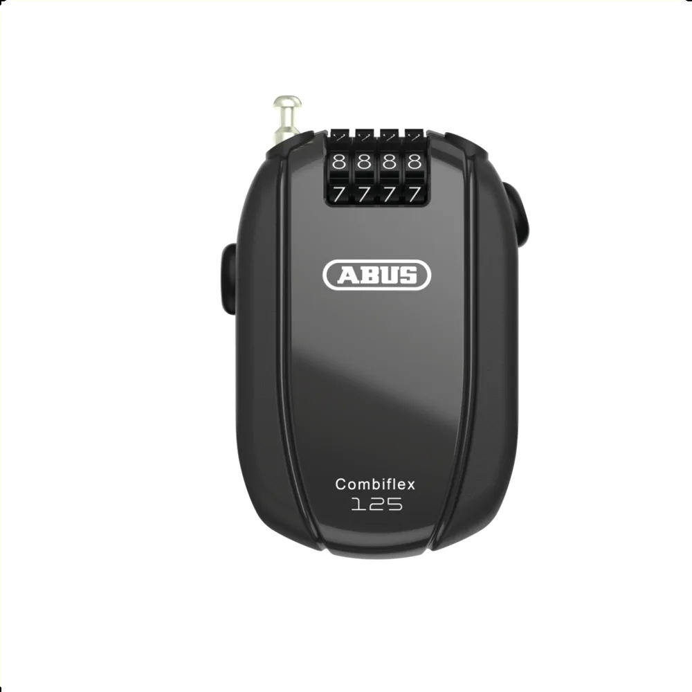 Abus Combiflex break 125 kabelslot Zwart