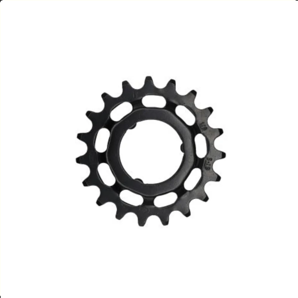 KMC tandwiel 19T Shimano, voor shimano versnellingsnaven. 1/2x1/8. gehard chromly staal, zwart