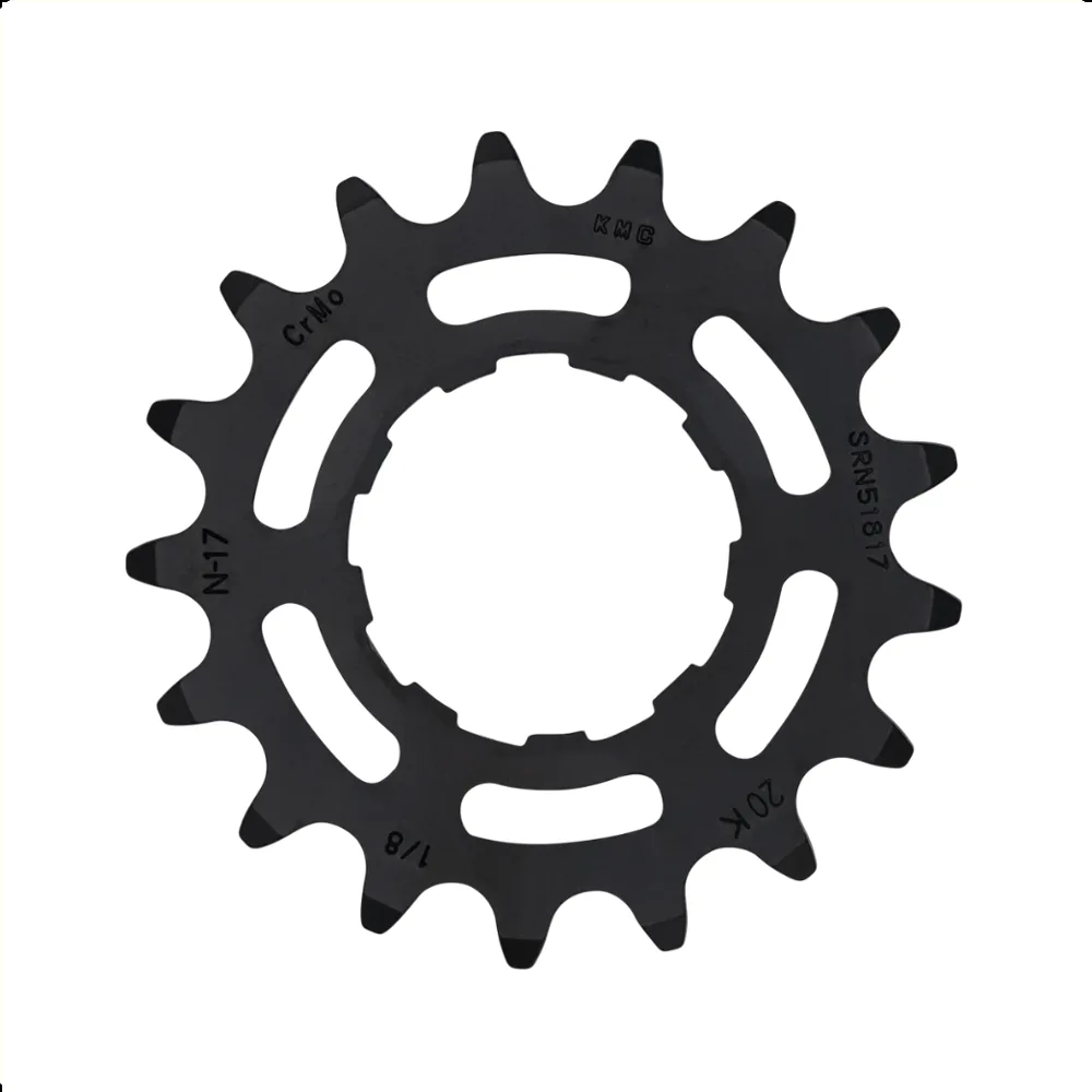 KMC tandwiel R Enviolo narrow 19T achtertandwiel. Chromoly Black 1/2x3/32.