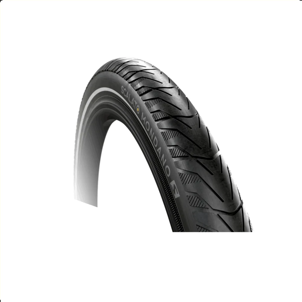 Scalato Mondano (anti-lek) zwart met reflectie.  28x1 5/8x1 3/8 ETRTO 37-622
