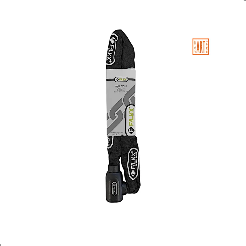 FALKX Mad Max I  Kettingslot 9x900mm zwart. Nylon hoes ART**