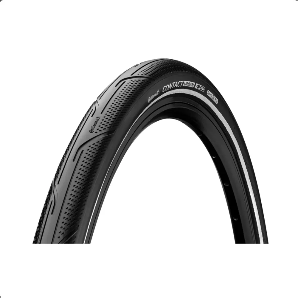 Continental Contact Urban buitenband, zwart  met reflectie,  28x1.50, ETRTO 40-622 (25km/h E-Bike approved)