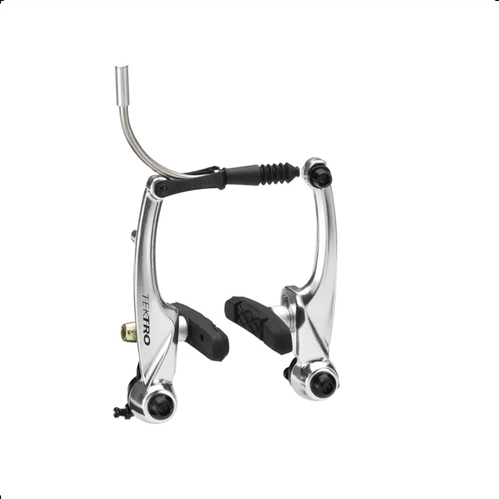 Tektro remset V-brake M530 + remblok, zilver