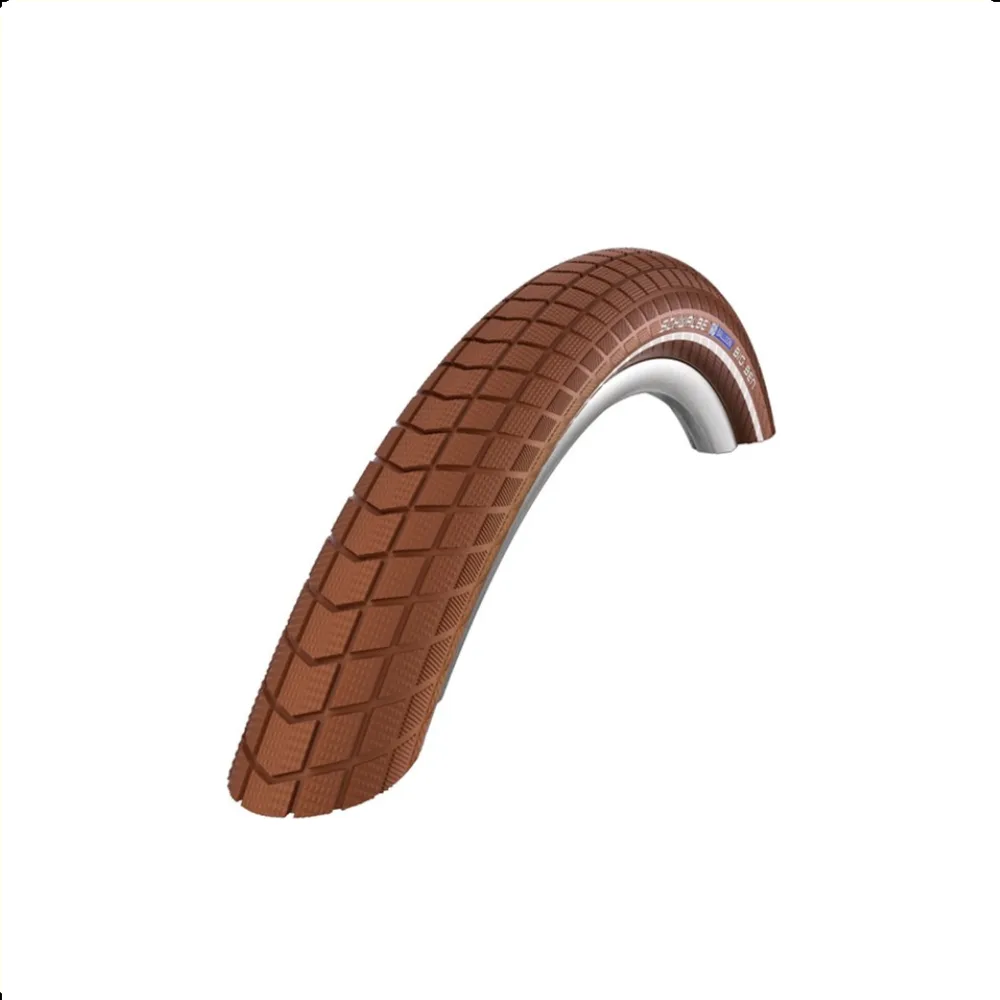 Schwalbe Big Apple (Raceguard) Bruin met reflectie, 26x2,00, ETRTO 50-559