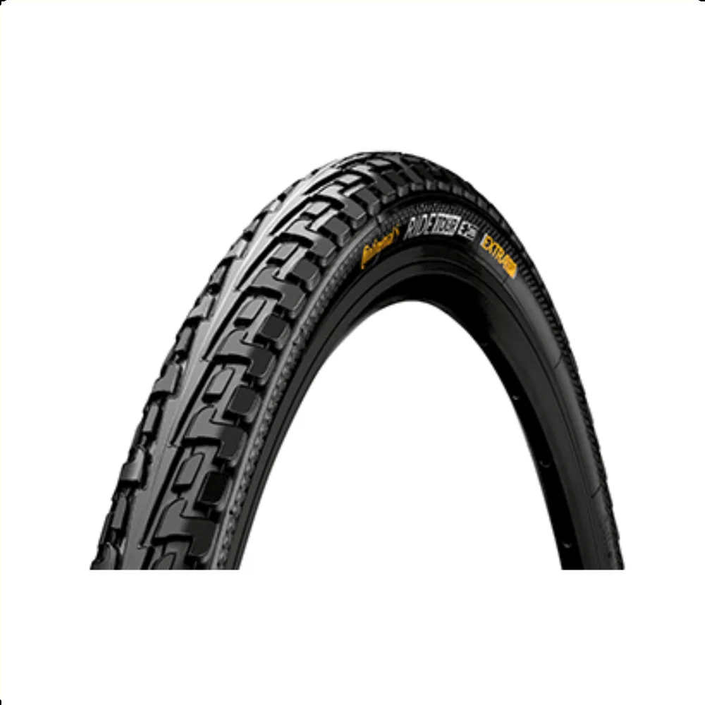 Continental Ride Tour buitenband, Zwart met reflectie,  28x1.75, ETRTO 47-622 (25km/h E-Bike approved)