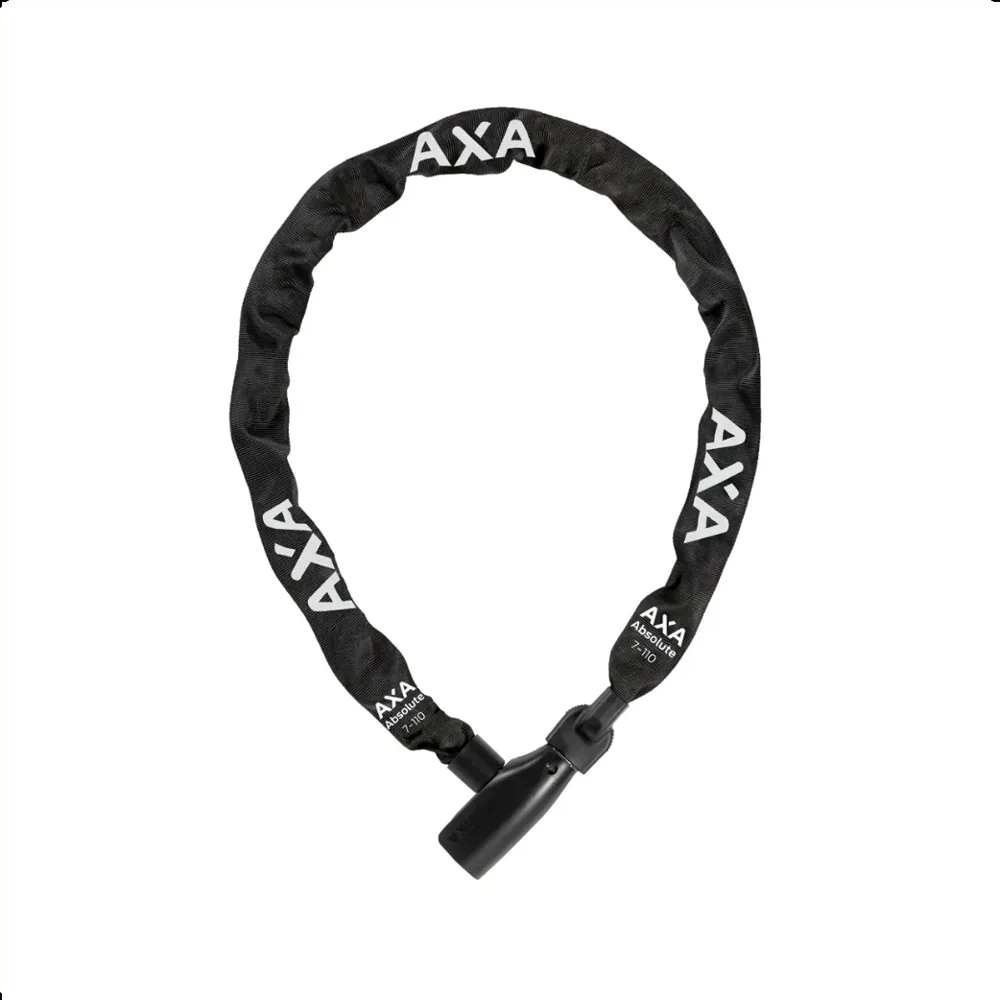 Axa Absolute 7-110 kettingslot 110cm lang 7mm schakels. Beveiligingsniveau 9
