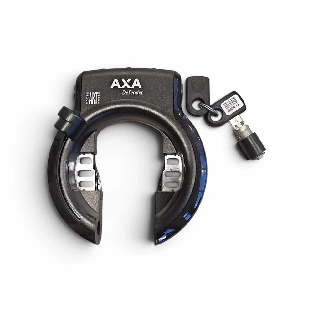 Axa Defender zwart inclusief Accu slot (werkplaatsverpakking). ART**