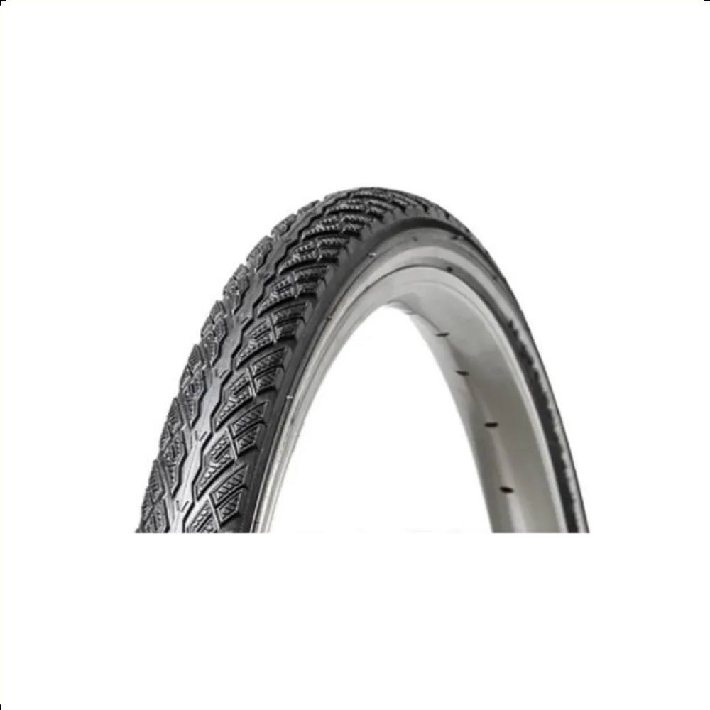 Vee Rubber buitenband met reflectie, zwart  Maat: 28x1.75  ETRTO 47-622, met opslagsporen