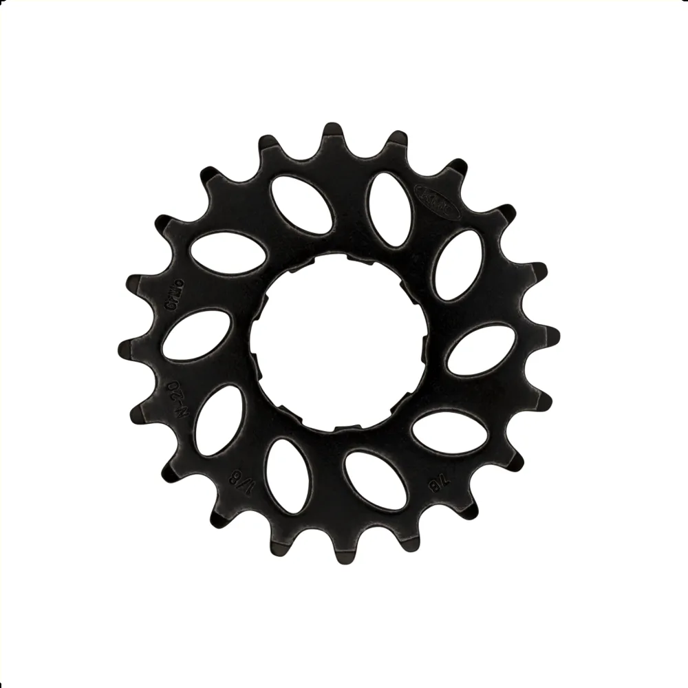KMC tandwiel R Enviolo narrow 20T achtertandwiel. Chromoly Black 1/2x1/8. voor Enviolo versnellingsnaven/