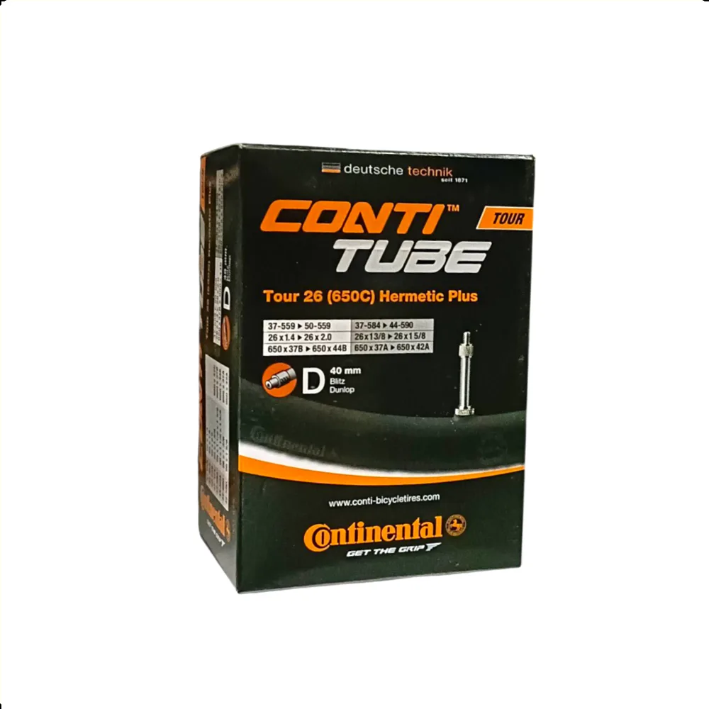 Continental Tour 26 Wide Hermetic plus binnenband, 26x1.75/2.5 , ETRTO 47/62-559. 54-584 40mm hollands ventiel
